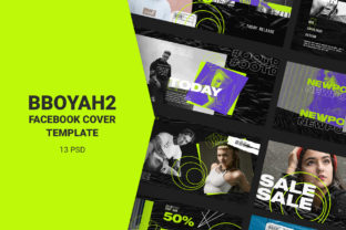 Bboyah Vol2 Facebook Cover Templates