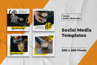 Coffee Instagram Templates Vector: A Workflow Enhancer for Visual Content Creation