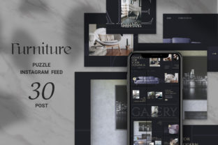 Furniture Puzzle Instagram Feed: A Workflow Tool for Creative Professionals