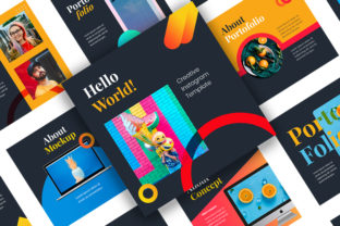 Introducing the Hello World Agency Social Media Instagram Template