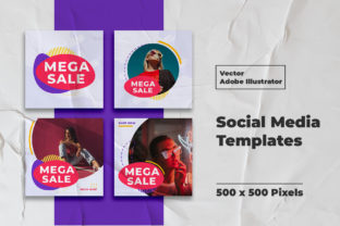 Mega Sale Instagram Feed Templates for Social Media Success