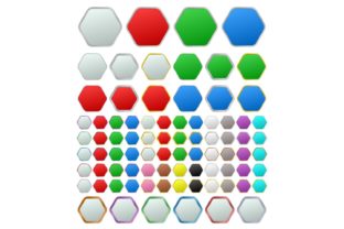Metal Hexagon Button Set: A Sleek Solution for Modern Design