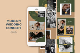 Modern Wedding Concept Instagram