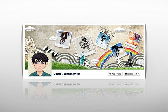 Retro – Facebook Timeline Cover