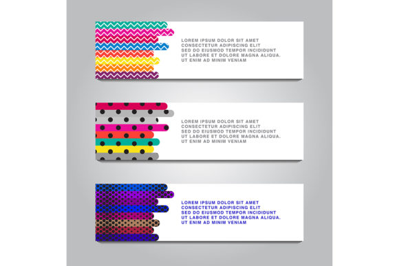 Vector Abstract Design Banner Web Template